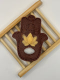 Moroccan Clay Hamsa Soap